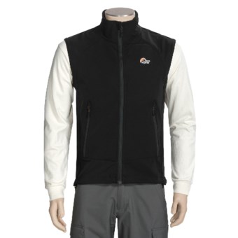 Lowe Alpine Torre Vest - Soft Shell (For Men and Women) in Black