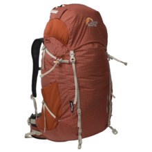 Lowe Alpine Zepton 50 Backpack - Internal Frame in Ochre - Closeouts