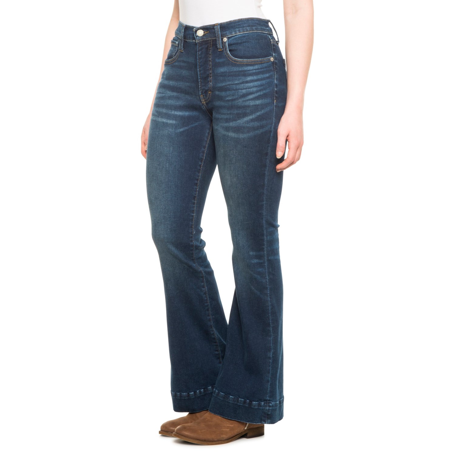 Lucky Brand Stevie Flare High Rise Jeans For Women