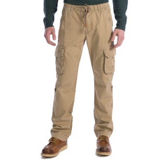 Lucky Brand Twill Cargo Pants (For Men) in Khaki