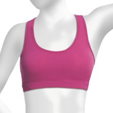 lucy Double Time Workout Bra - Reversible, Supplex® Nylon (For Women) in Passion Fruit - Closeouts