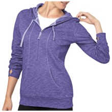 lucy Sexy Hoodie II Sweatshirt (For Women) in Passiflora Heather - Closeouts