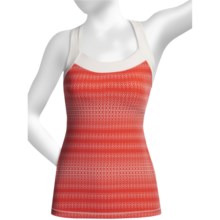 lucy X-Back Tank Top (For Women) in Flame Mesh Print - Closeouts
