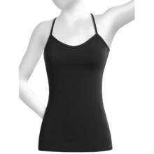 lucy Yoga Siren Top - Supplex® Nylon, Racerback (For Women) in Lucy Black - Closeouts