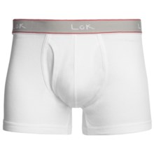 Luk Cotton Boxer Briefs - Underwear, 2-Pack (For Men) in White - Closeouts