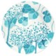 Lulu DK Hydrangea Porcelain Dinner Plates - Set of 4