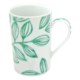 Lulu DK Leaf Porcelain Mugs - Set of 4