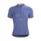 Luna Sport Clothing Phebe Cycling Jersey - Half Zip, Short Sleeve (For Women) in Blue Velvet