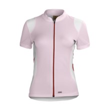 Luna Sport Clothing Tranquility Cycling Jersey - Recycled Materials, Short Sleeve (For Women) in Shell - Closeouts