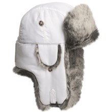 Mad Bomber® Supplex® Silver-Tinted Aviator Hat - Recycled Materials (For Men and Women) in White - Closeouts