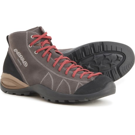 Asolo Made in Europe Cactus Gore-Tex(R) Hiking Boots - Waterproof, Suede (For Men) - ELEPHANT (10 )