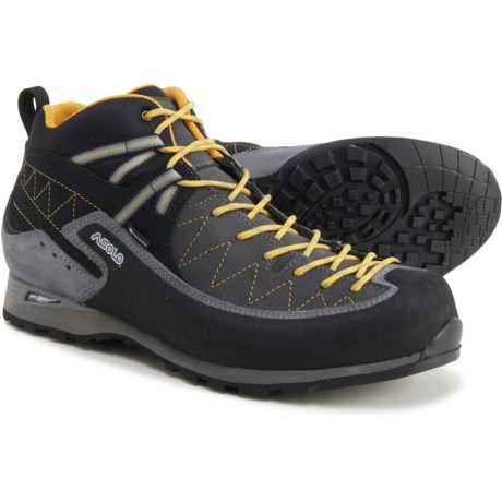 Asolo Made in Europe Jumla GV Gore-Tex(R) Hiking Boots - Waterproof, Suede (For Men) - GRAPHITE/GREY (9 )