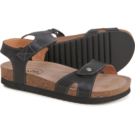 Taos Footwear Made in Europe Luvie Sandals - Leather (For Women) - Black (41 )