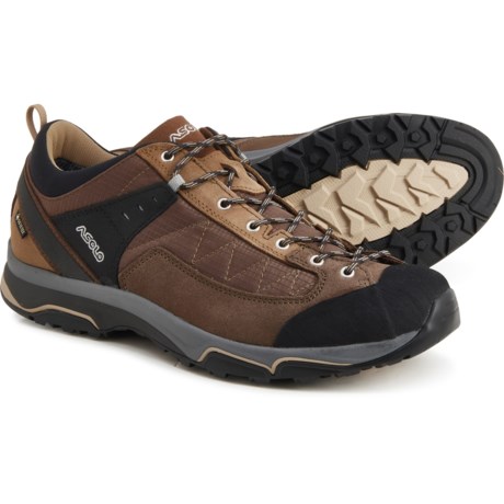 Asolo Made in Europe Pipe Gore-Tex(R) Hiking Shoes - Waterproof (For Men) - Alpaca/Almond (11 )