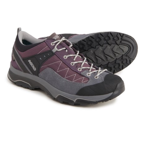 Asolo Made in Europe Pipe Gore-Tex(R) Hiking Shoes - Waterproof (For Women) - GRAPHITE/ GRAPEADE (8 )