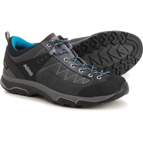 Asolo Made in Europe Pipe Gore-Tex(R) Hiking Shoes - Waterproof (For Women) - GRAPHITE/GRAPHITE (8 )