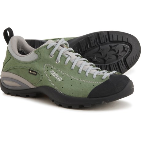 Asolo Made in Europe Shiver GV Gore-Tex(R) Hiking Shoes - Waterproof (For Women) - HEDGE GREEN (7 )