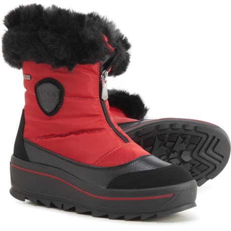 Pajar Made in Europe Temoen Winter Boots - Waterproof, Insulated (For Women) - RED (37 )
