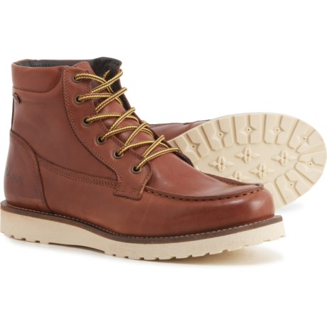 Pajar Made in Portugal Logger Boots - Waterproof, Leather (For Men) - COGNAC (45 )