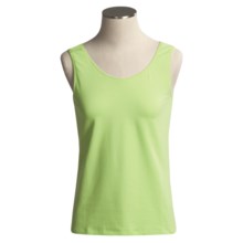 Madison Hill Classic Knit Tank Top (For Women) in Lime Sugar - Closeouts