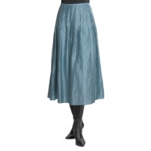 Madison Hill Crushed Skirt - TENCEL® (For Women) in Horizon - Closeouts