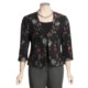 Madison Hill Floral Boucle Jacket - 3/4 Sleeve (For Women)