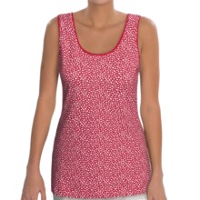 Madison Hill Knit Tank Top - Stretch Cotton (For Women) in Poppy - Closeouts
