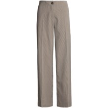 Madison Hill Mini-Houndstooth Pants - Flat Front (For Women) in Multi - Closeouts