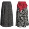 Madison Hill Reversible Crepe Skirt (For Women) in Black/Cream