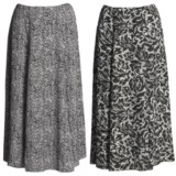 Madison Hill Reversible Crepe Skirt (For Women)