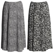Madison Hill Reversible Crepe Skirt (For Women) in Multi - Closeouts