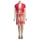Madison Leigh Ruffle Neck Dress - Bolero Sweater (For Women)