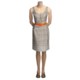 Madison Leigh Tuck Neck Dress - Belted, Sleeveless (For Women)