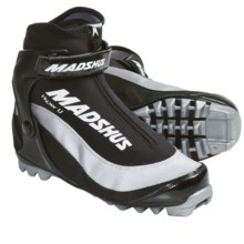 Madshus Hyper U Touring Cross-Country Ski Boots - NNN (For Men and Women) in Black/White - Closeouts