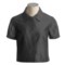 Black Magaschoni Silk Dupioni Jacket - Short Sleeve (For Women)
