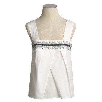Magaschoni Stretch Cotton Camisole (For Women) in White