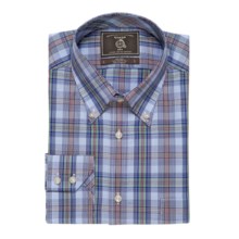 Maker & Company Plaid Sport Shirt - Long Sleeve (For Men) in Blue/Green - Closeouts
