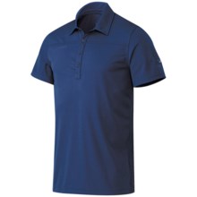 Mammut Alex Polo Shirt - UPF 40+, Short Sleeve (For Men) in Space - Closeouts