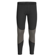Mammut All-Year Base Layer Bottoms - Midweight (For Men) in Graphite/Black - Closeouts