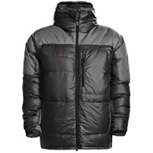 Mammut Ambler Down Hooded Jacket - 800 Fill Power (For Men) in Black/Carbon - Closeouts