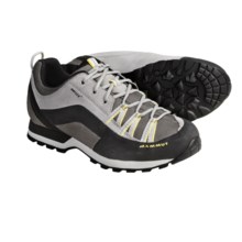 Mammut Borah DLX Leather Trail Shoes (For Women) in Light Grey/Sunshine - Closeouts