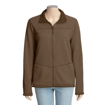 Mammut Fleece Jacket - Polartec® Thermal Pro® (For Women) in Chocolate