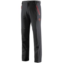 Mammut Glacier Schoeller Pants - Soft Shell, UPF 50 (For Men) in Black - Closeouts