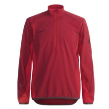 Mammut Jasper Pullover - Zip Neck (For Men) in Chilli/Fire - Closeouts