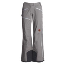 Mammut Molar Ski Pants - Soft Shell (For Women) in Smoke - Closeouts