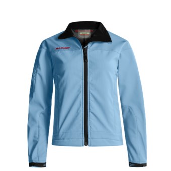 Mammut Nimba Jacket - Soft Shell (For Women) in Alaskan Blue