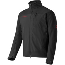 Mammut Plano SOFtech Jacket - Soft Shell (For Men) in Black - Closeouts