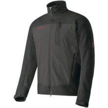 Mammut Plano SOFtech Jacket - Soft Shell (For Men) in Graphite/Black - Closeouts