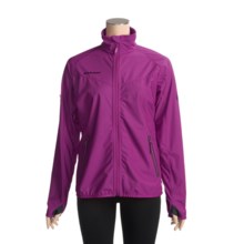 Mammut Rash Soft Shell Jacket - Windstopper® (For Women) in Pansy - Closeouts