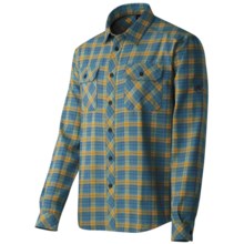 Mammut Shepody Shirt - Long Sleeve (For Men) in Goa/Yolk - Closeouts